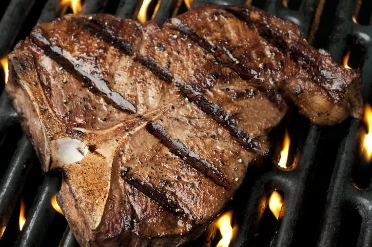 Grassfed Steak, Grass Finished Beef. Tyner Pond Farm, Indiana