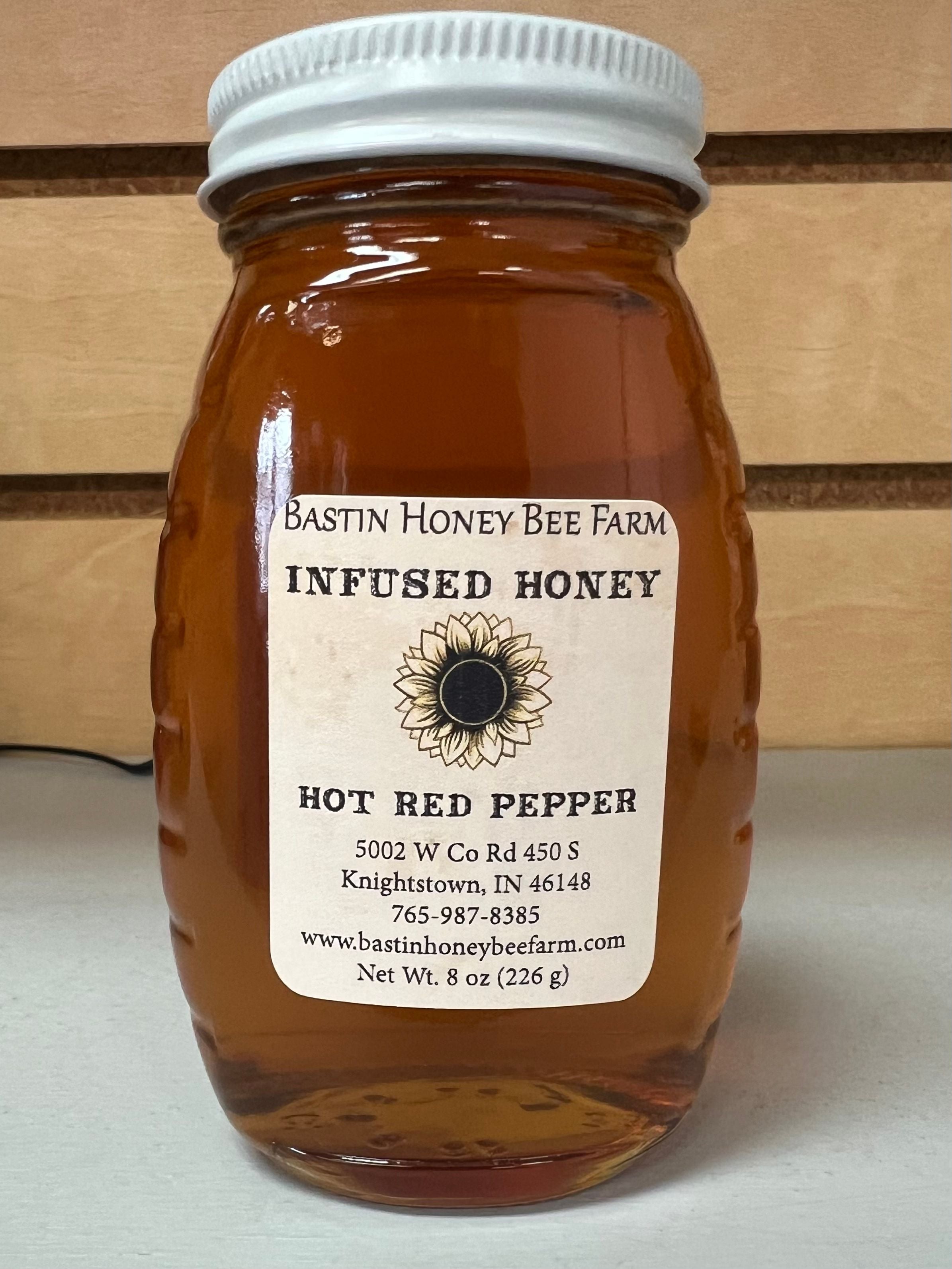 Local Infused Honey 8 oz