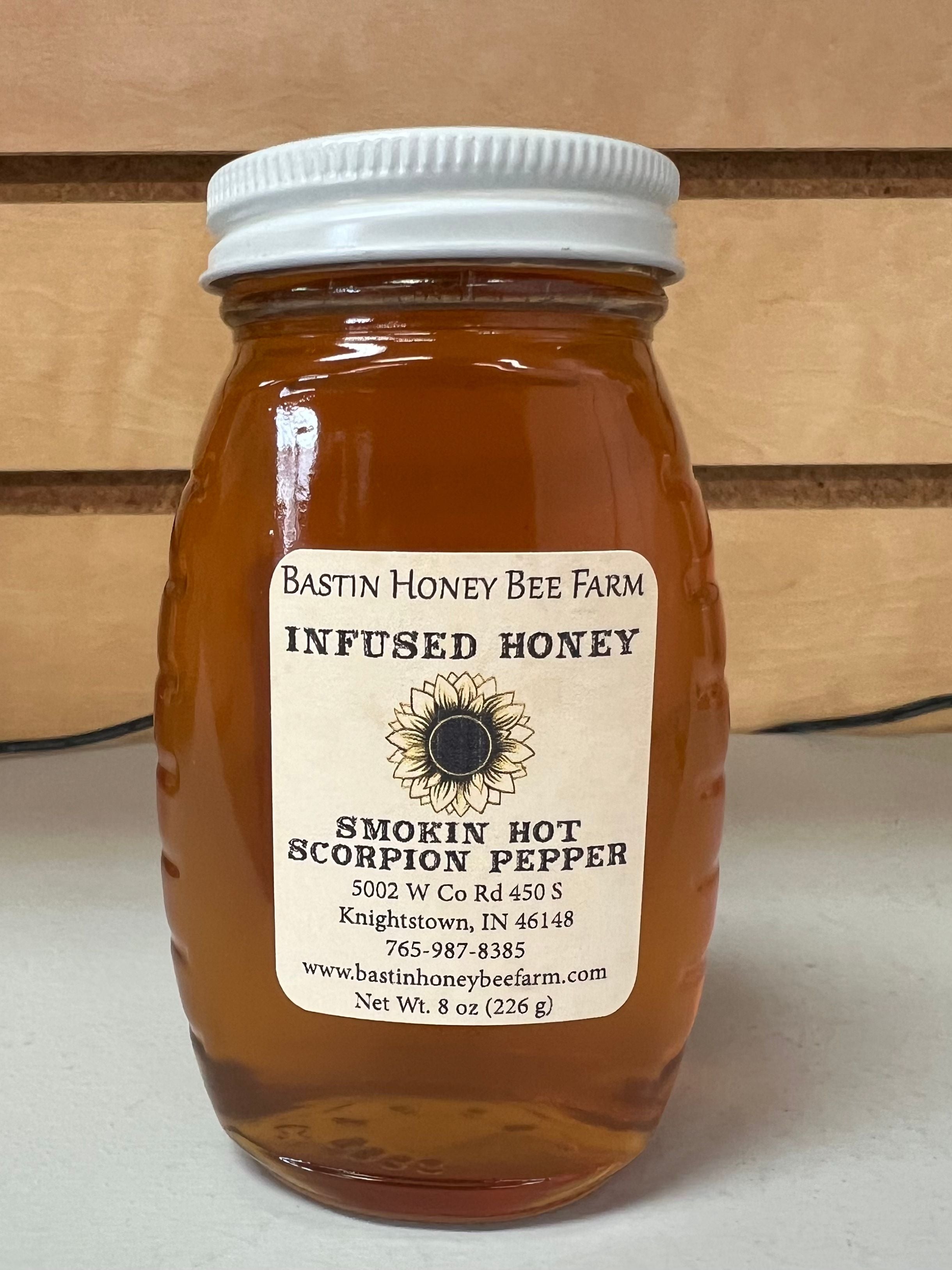 Local Infused Honey 8 oz