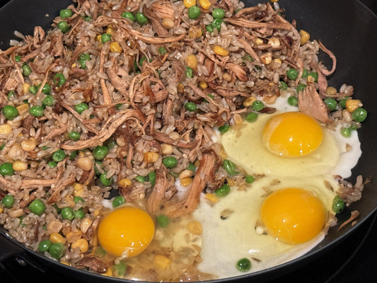 10 minute Pork Fried Rice