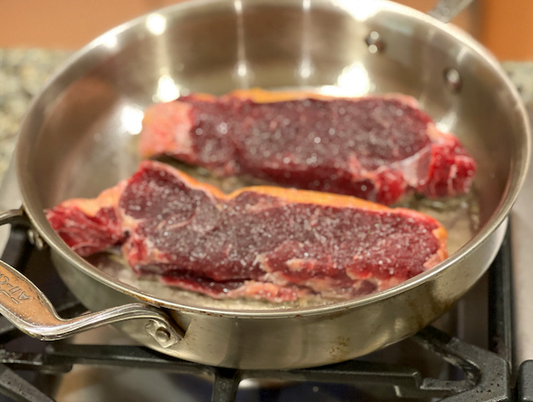 Grass fed beef from Tyner Pond Farm near Greenfield Indiana