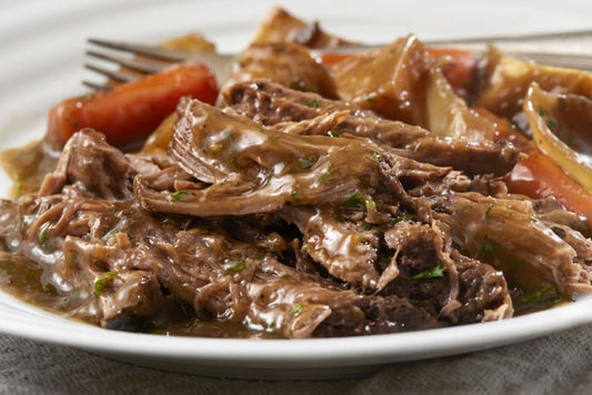 Grass fed Beef, Chuck Roast, Crick Pot Chuck Roast,