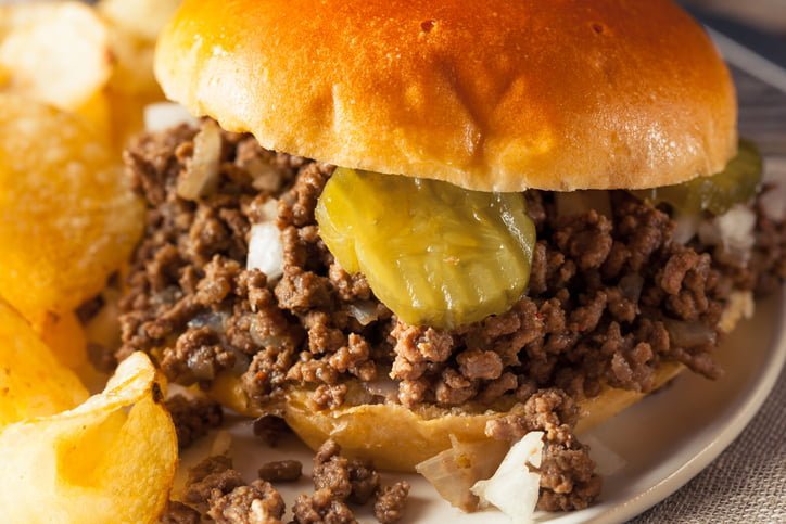 Maid-Rite Sandwich, Loose Meat Sandwich