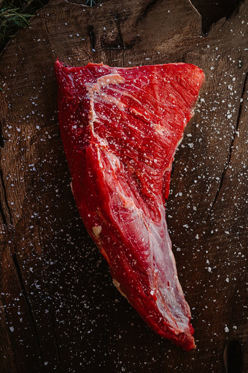 tri tip roast, grassfed beef