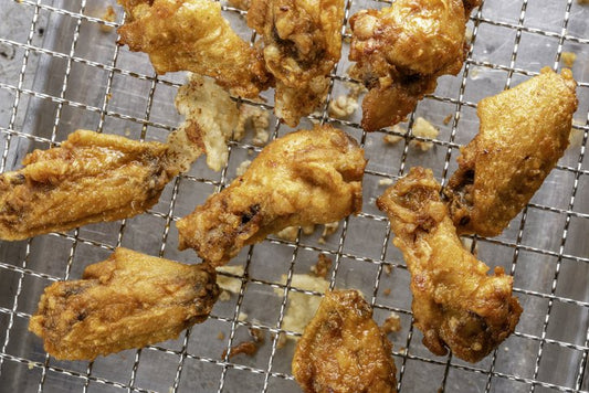 air fryer, chicken wings, Tyner Pond farm, Pasture Raised Chicken