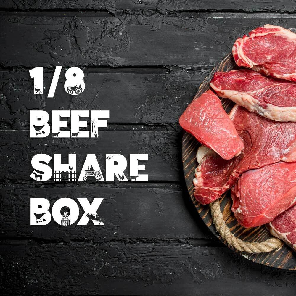 Eighth beef bundle – buy ⅛ cow grassfed beef delivered in Indiana