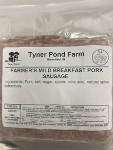 Farmer's Mild Breakfast Pork Sausage NEW!