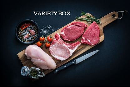 Beef, Pork & Chicken Variety Box (Subscription available)