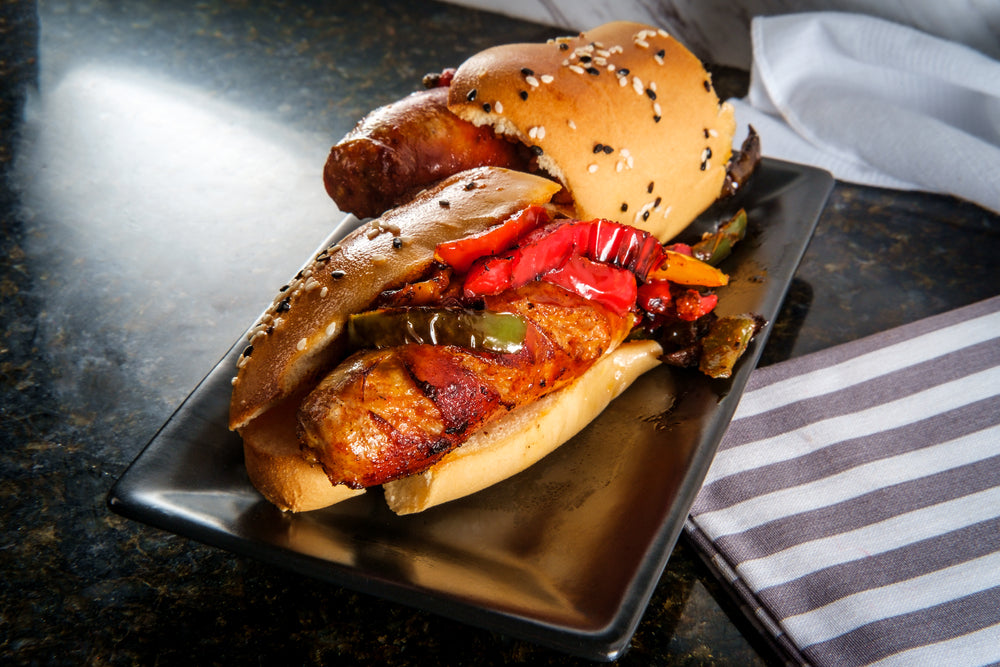 Cheddar Jalepeno  Chicken Brats